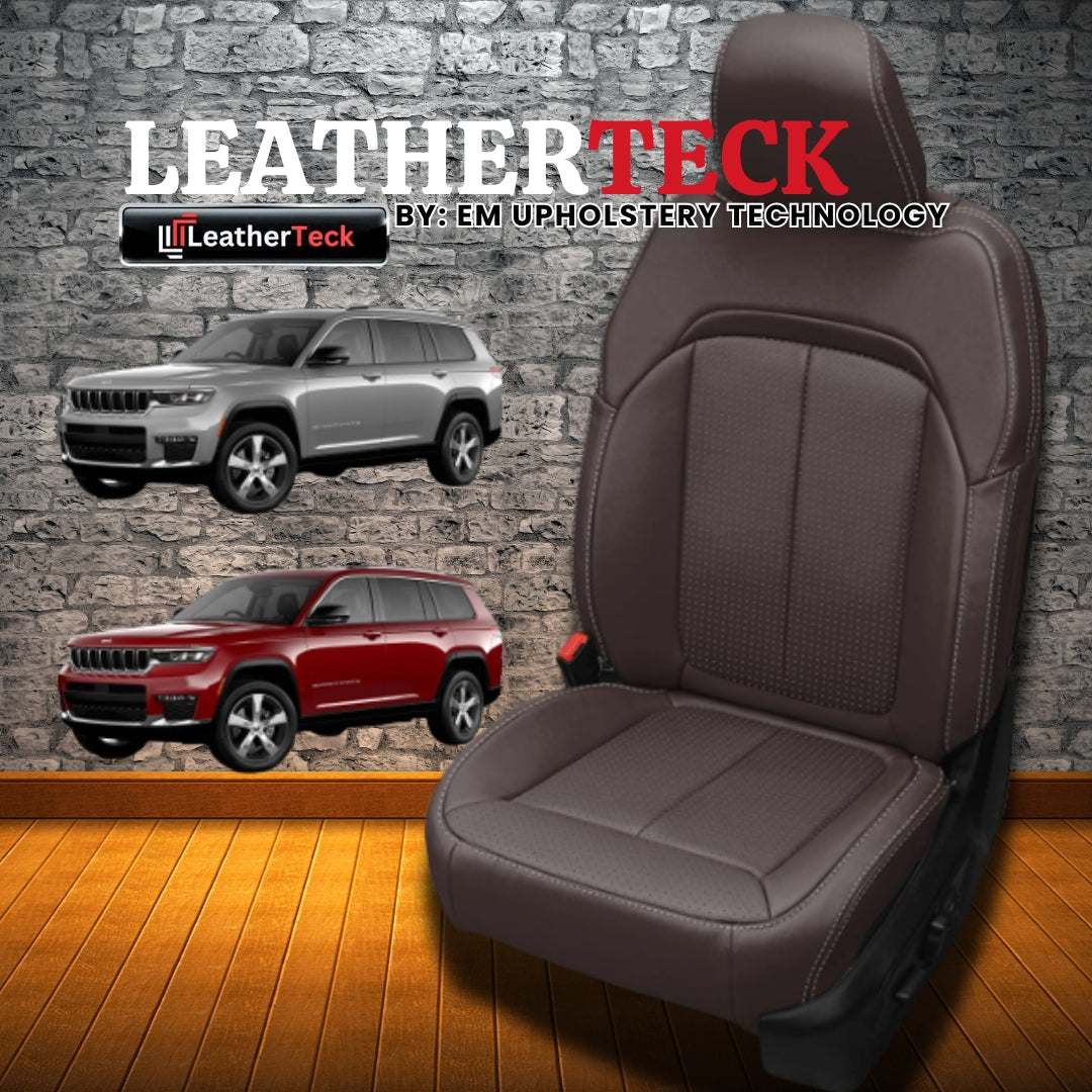 Katzkin Leather Seat Covers for 2021 - 2025 Jeep Grand Cherokee L K2830-221