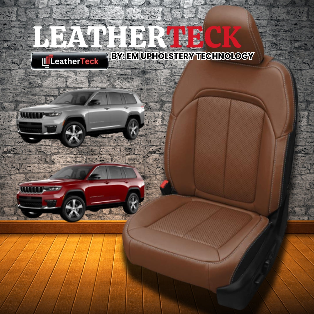 Katzkin Leather Seat Covers for 2022 - 2025 Jeep Grand Cherokee K2830-100