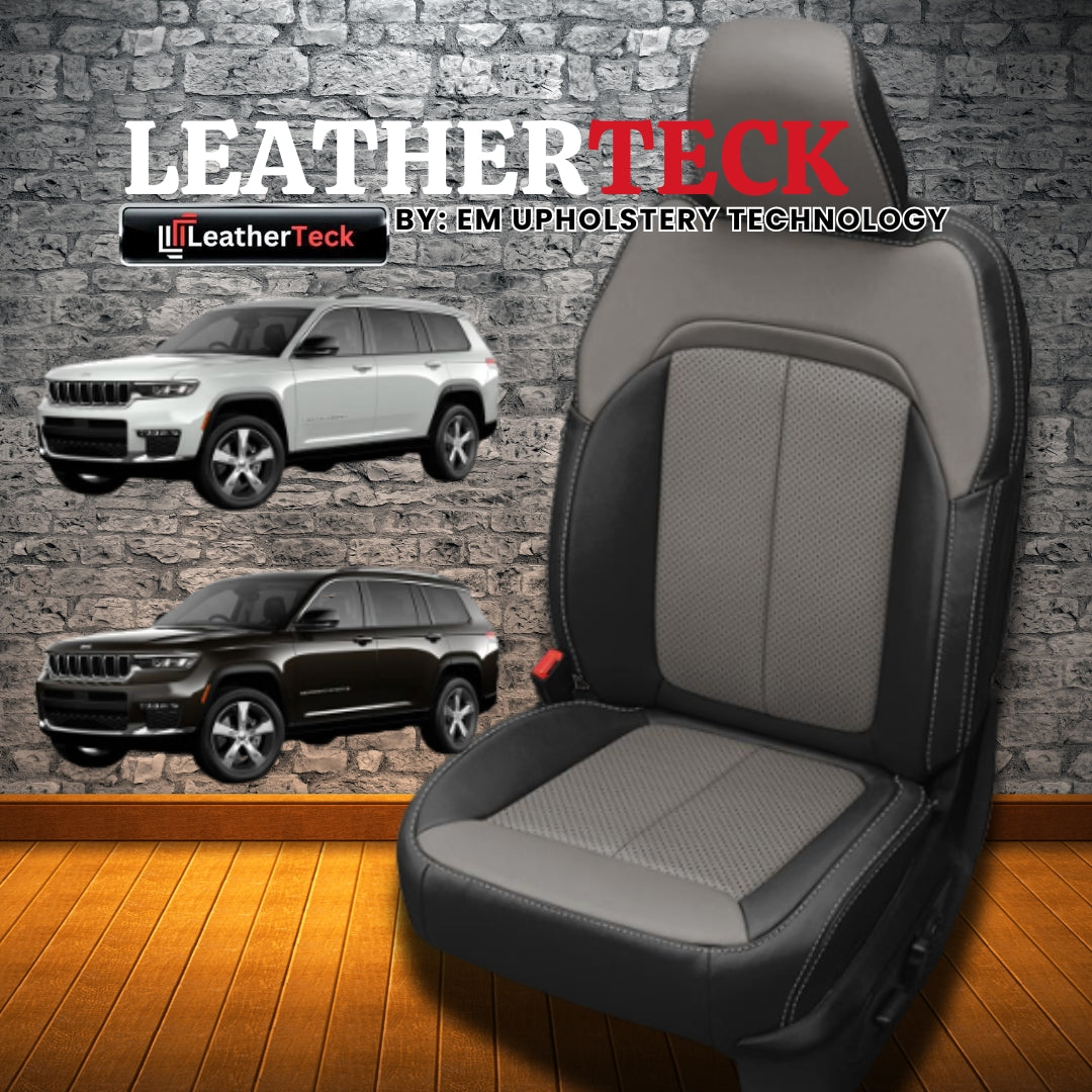 Katzkin Leather Seat Covers for 2022 - 2025 Jeep Grand Cherokee K2833-100