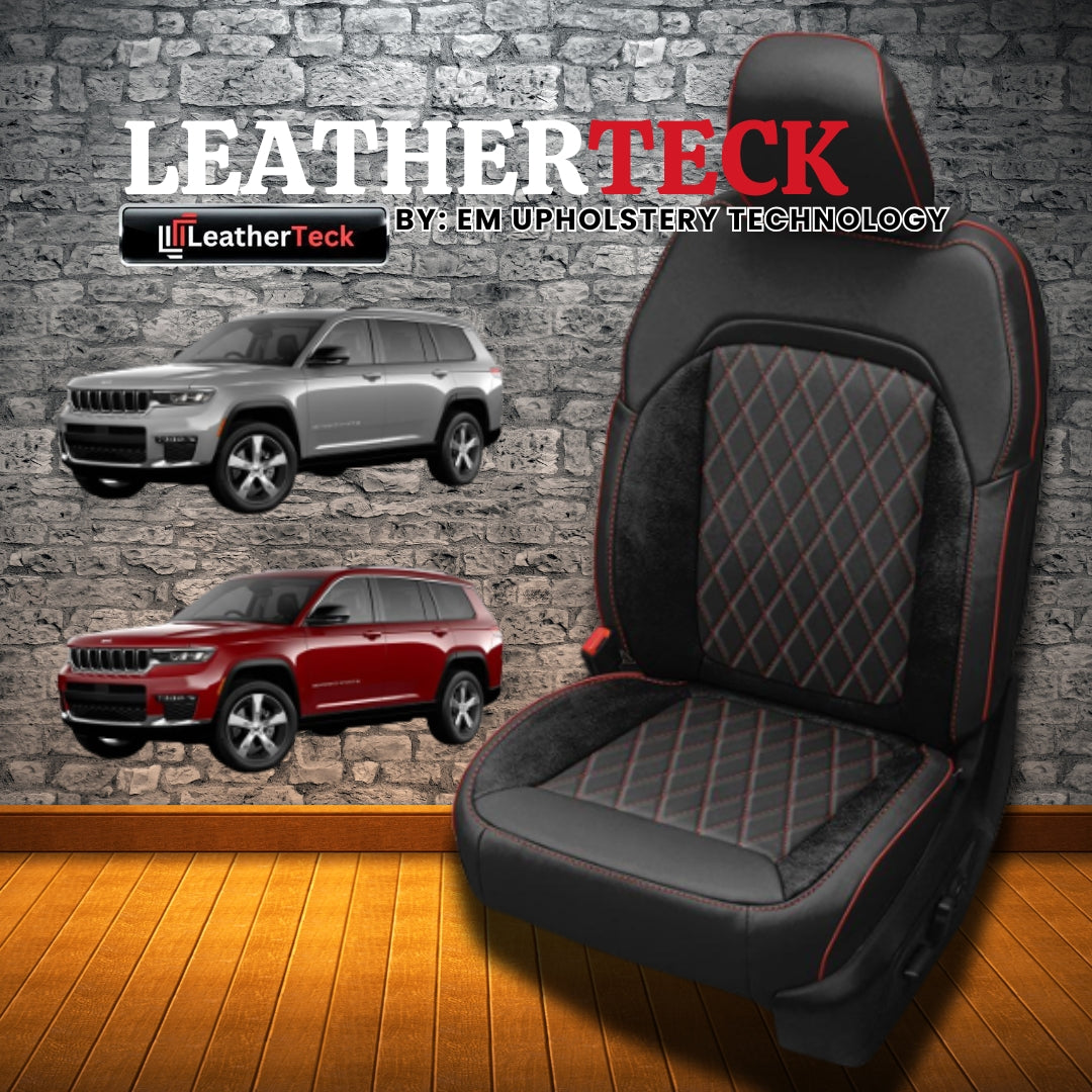 Katzkin Leather Seat Covers for 2022 - 2025 Jeep Grand Cherokee K2954-100