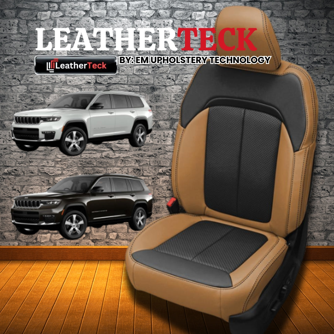 Katzkin Leather Seat Covers for 2022 - 2025 Jeep Grand Cherokee K2831-138