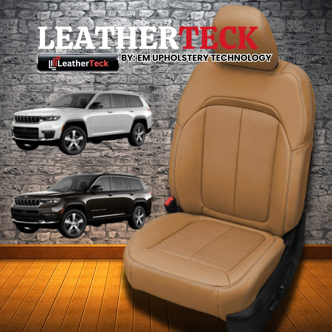Katzkin Leather Seat Covers for 2021 - 2025 Jeep Grand Cherokee L K2830-138