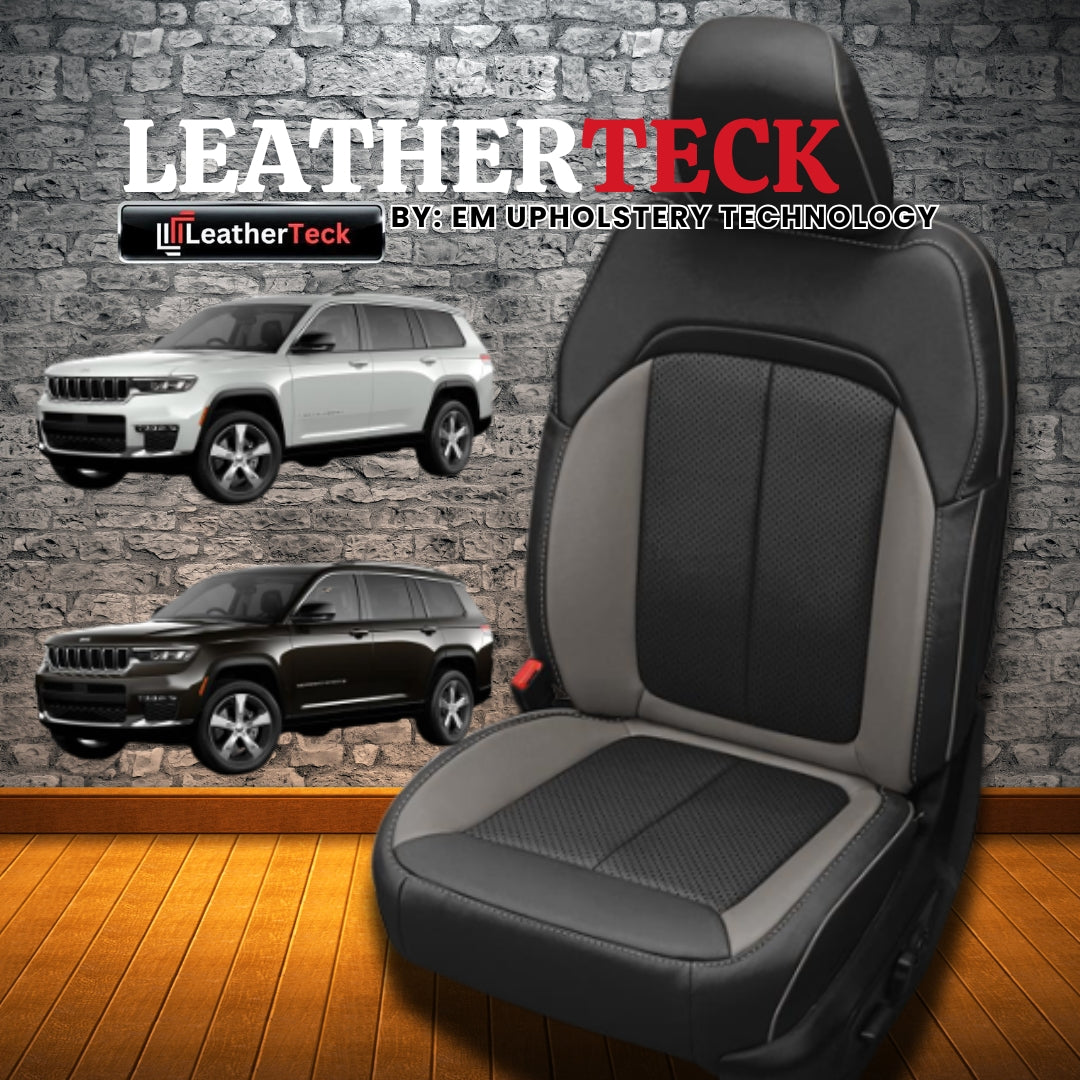 Katzkin Leather Seat Covers for 2022 - 2025 Jeep Grand Cherokee K2832-100