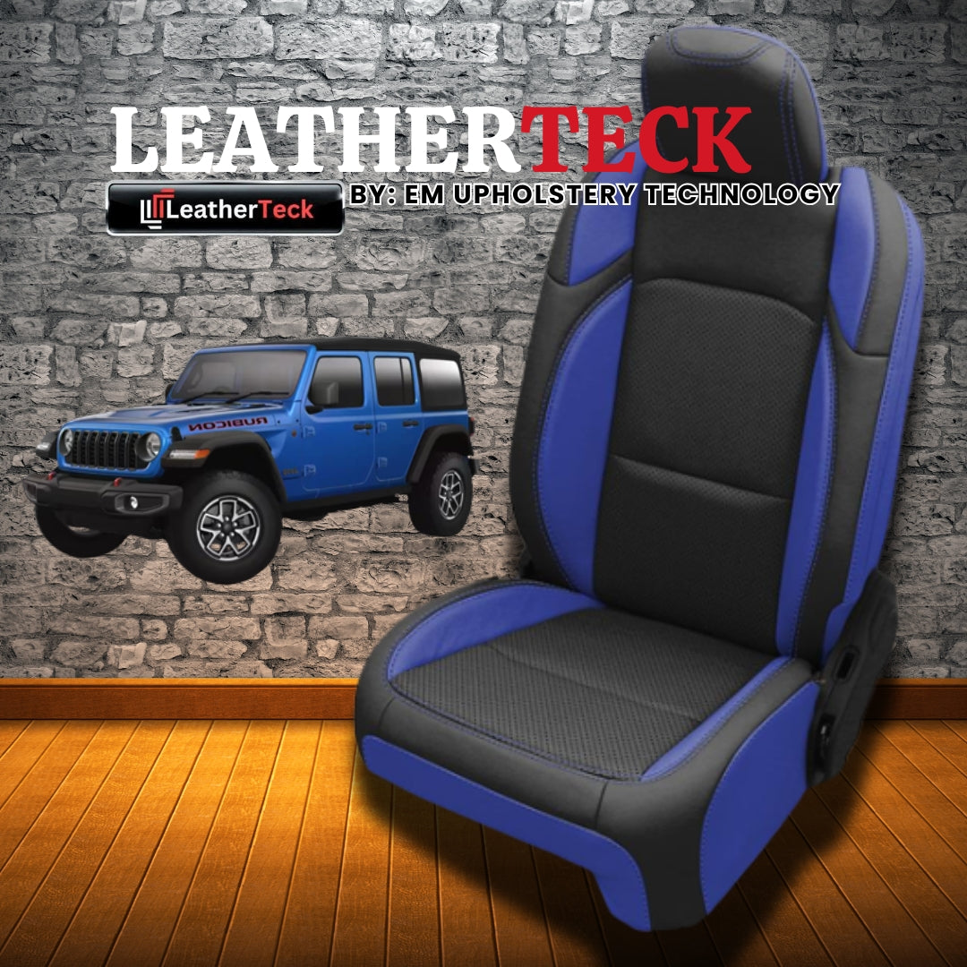 Katzkin Leather Seat Covers for 2018 - 2026 Jeep Wrangler JL K3429-226