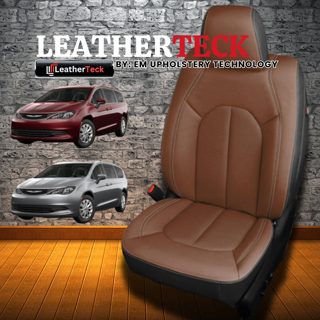 Katzkin Leather Seat Covers for 2020 - 2025 Chrysler Voyager K2339-100