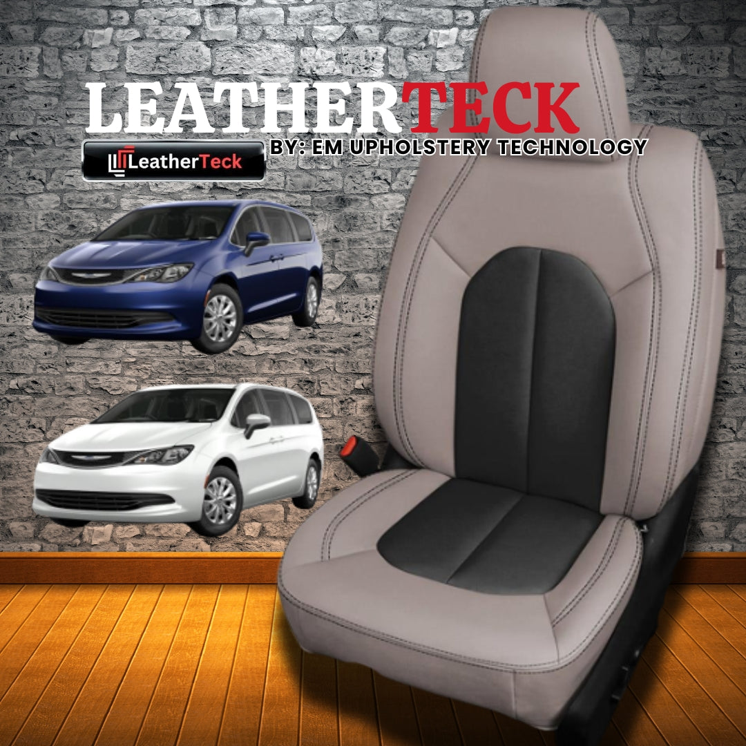Katzkin Leather Seat Covers for 2017 - 2025 Chrysler Pacifica K1893-106