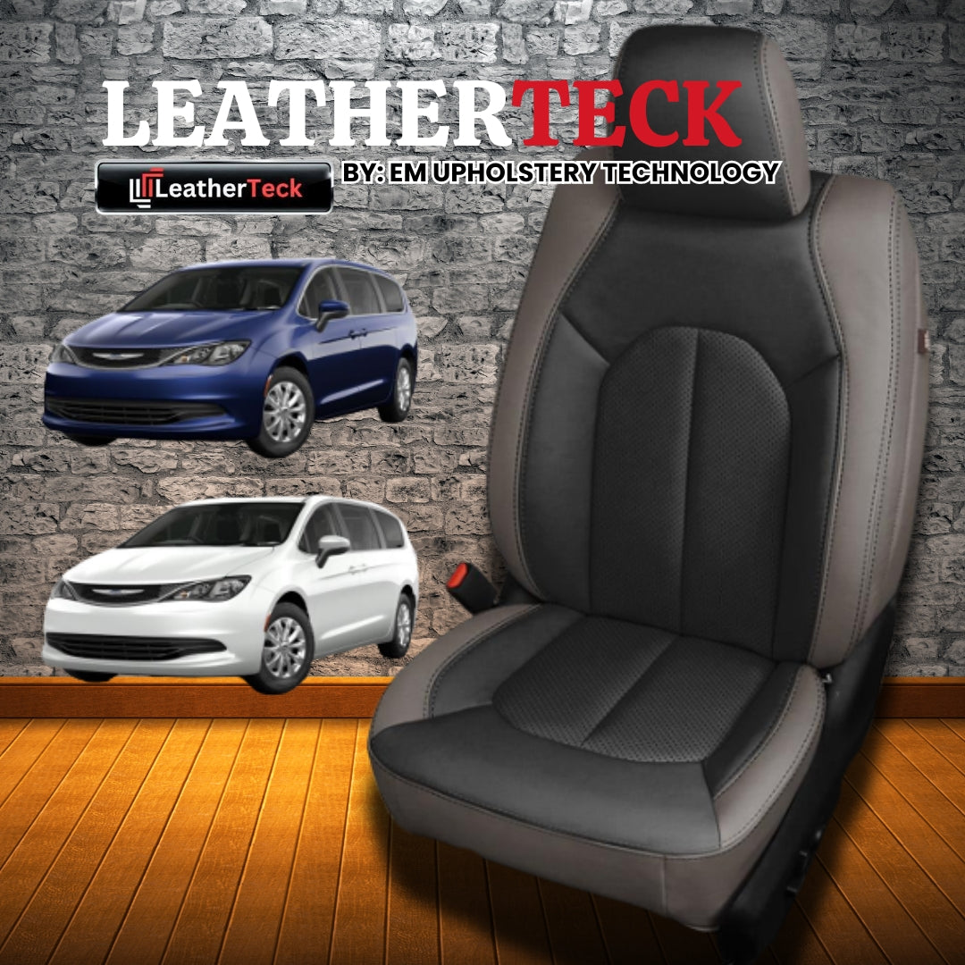Katzkin Leather Seat Covers for 2017 - 2025 Chrysler Pacifica K1893-112