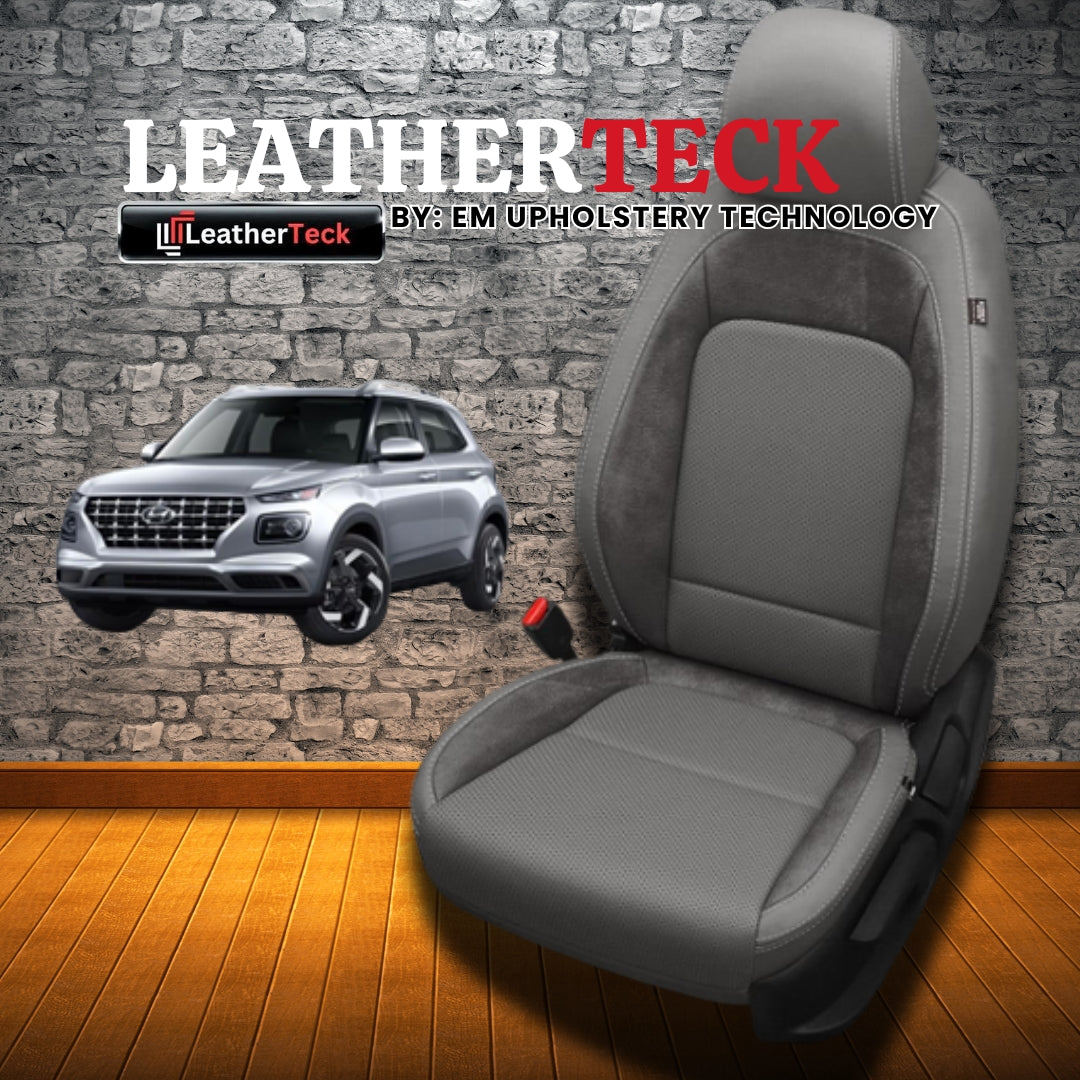 Katzkin Leather Seat Covers for 2020 - 2025 Hyundai Venue K2394-109