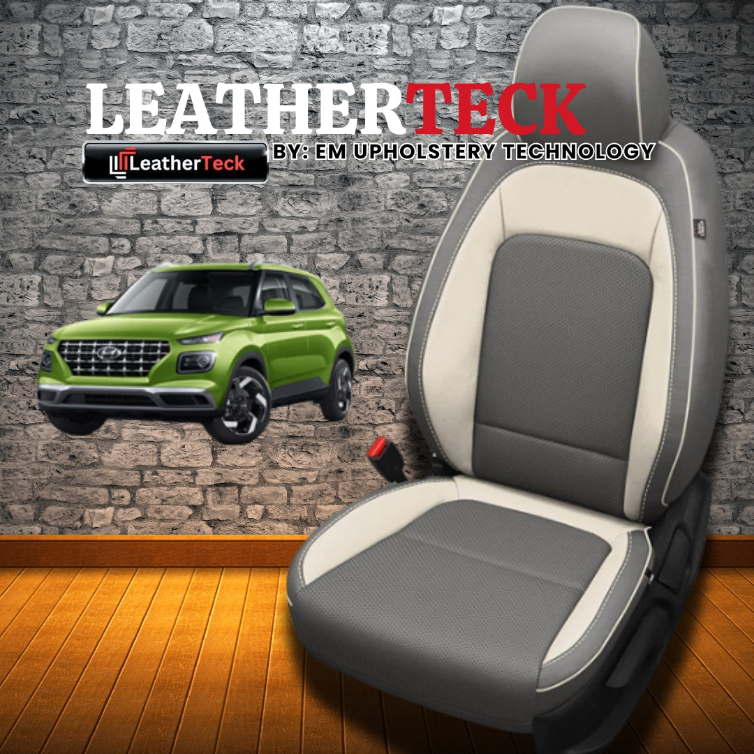 Katzkin Leather Seat Covers for 2020 - 2025 Hyundai Venue K2400-109