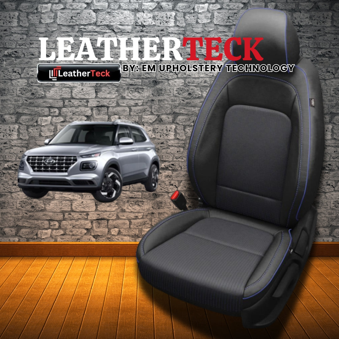 Katzkin Leather Seat Covers for 2020 - 2025 Hyundai Venue K2395-100