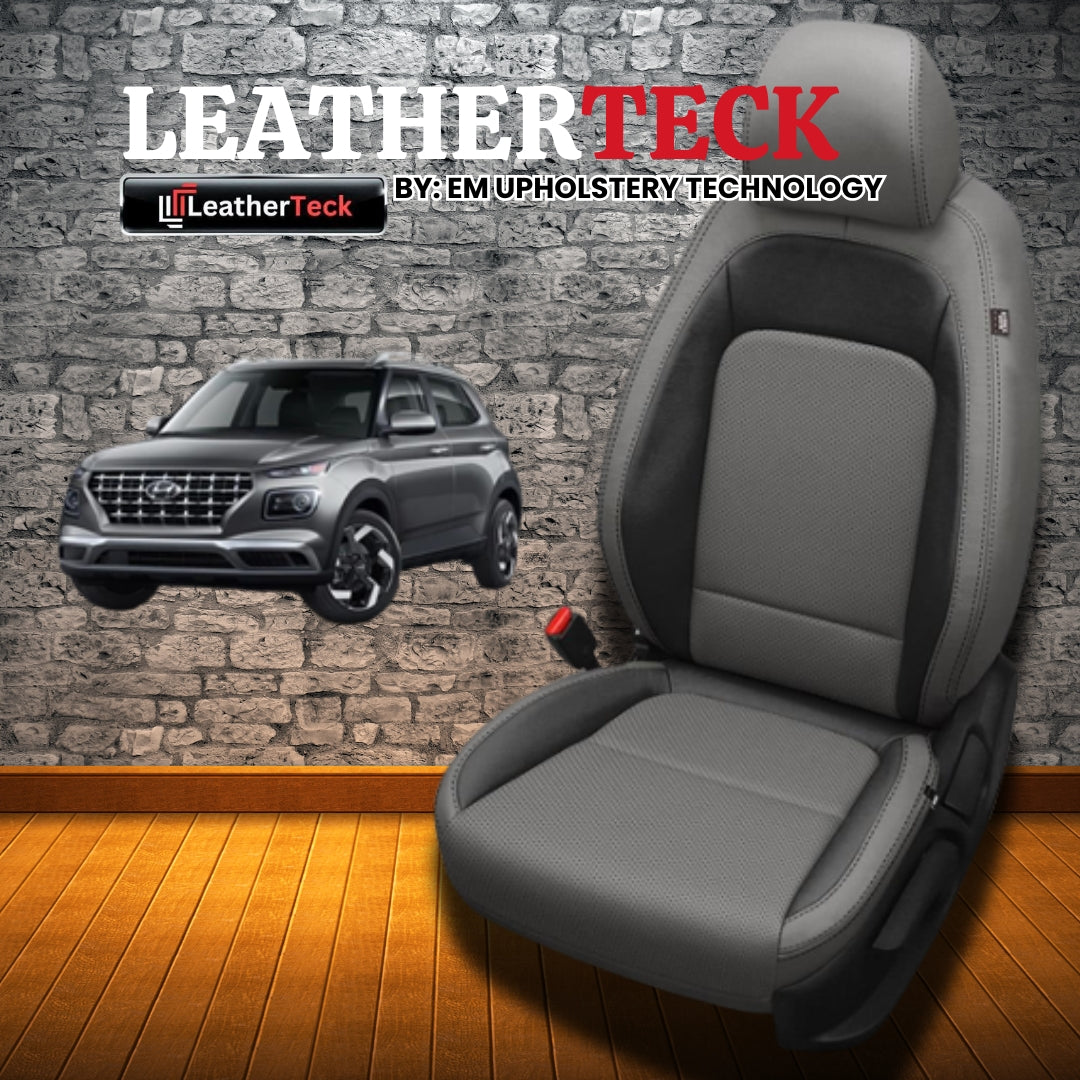 Katzkin Leather Seat Covers for 2020 - 2025 Hyundai Venue K2391-109