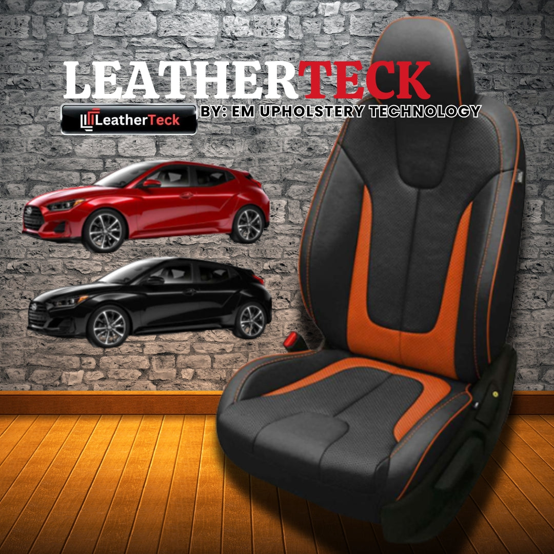 Katzkin Leather Seat Covers for 2019 Hyundai Veloster K1826-100