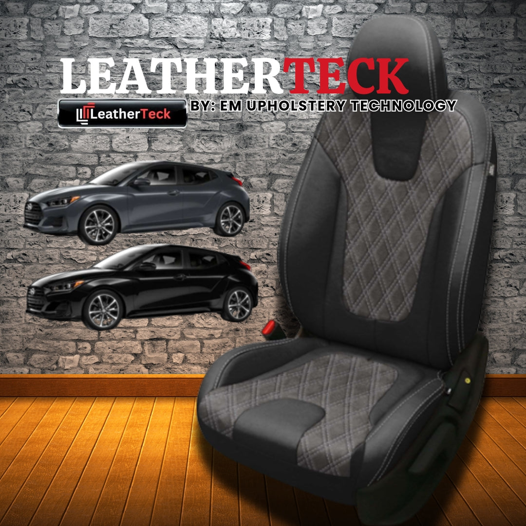 Katzkin Leather Seat Covers for 2019 Hyundai Veloster K2271-100