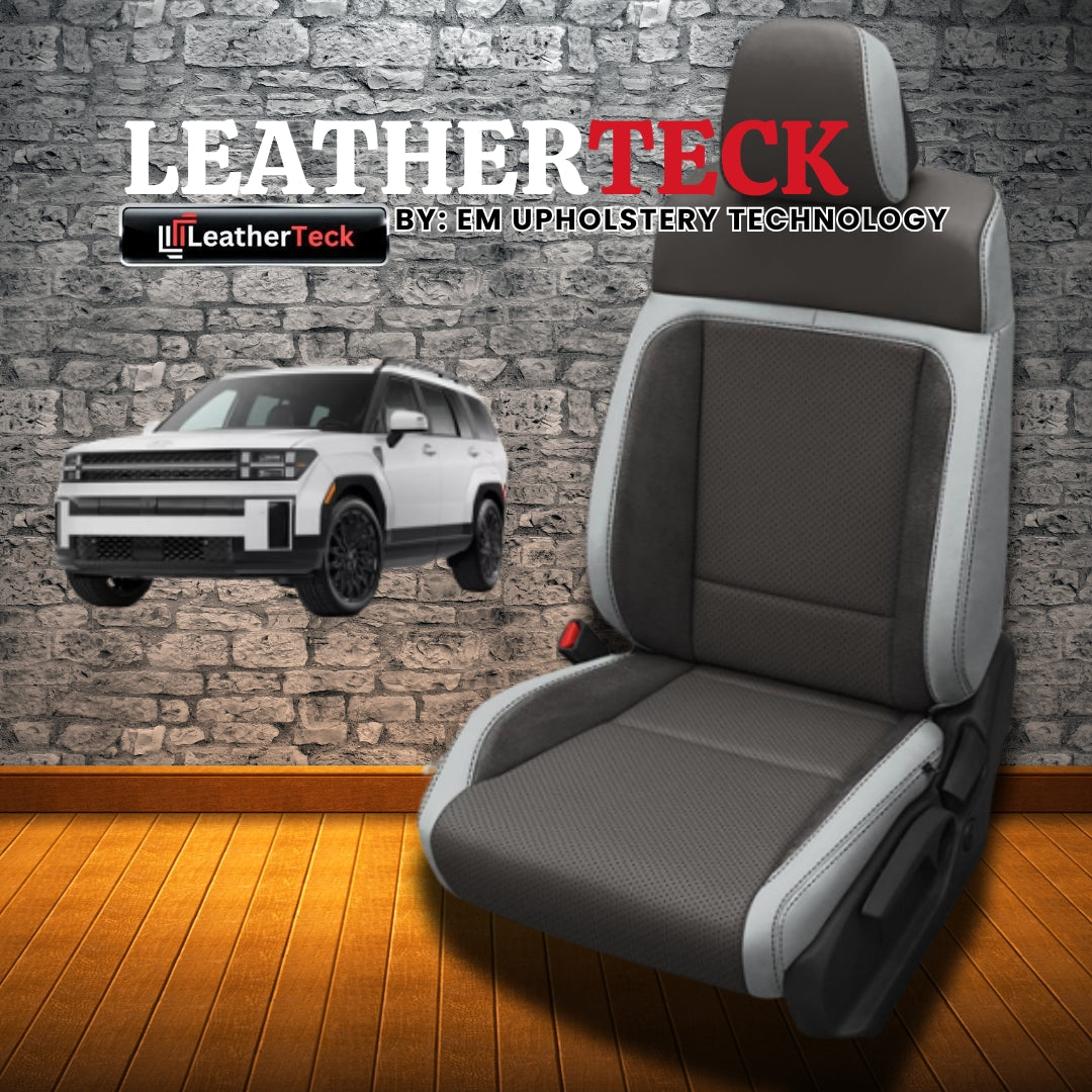 Katzkin Leather Seat Covers for 2024 - 2025 Hyundai Santa Fe K3996-239
