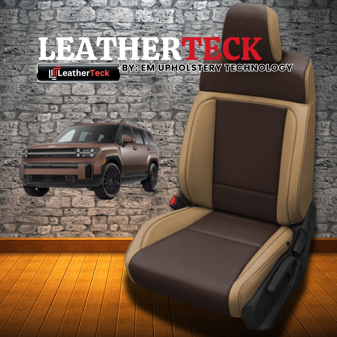 Katzkin Leather Seat Covers for 2024 - 2025 Hyundai Santa Fe K3994-137