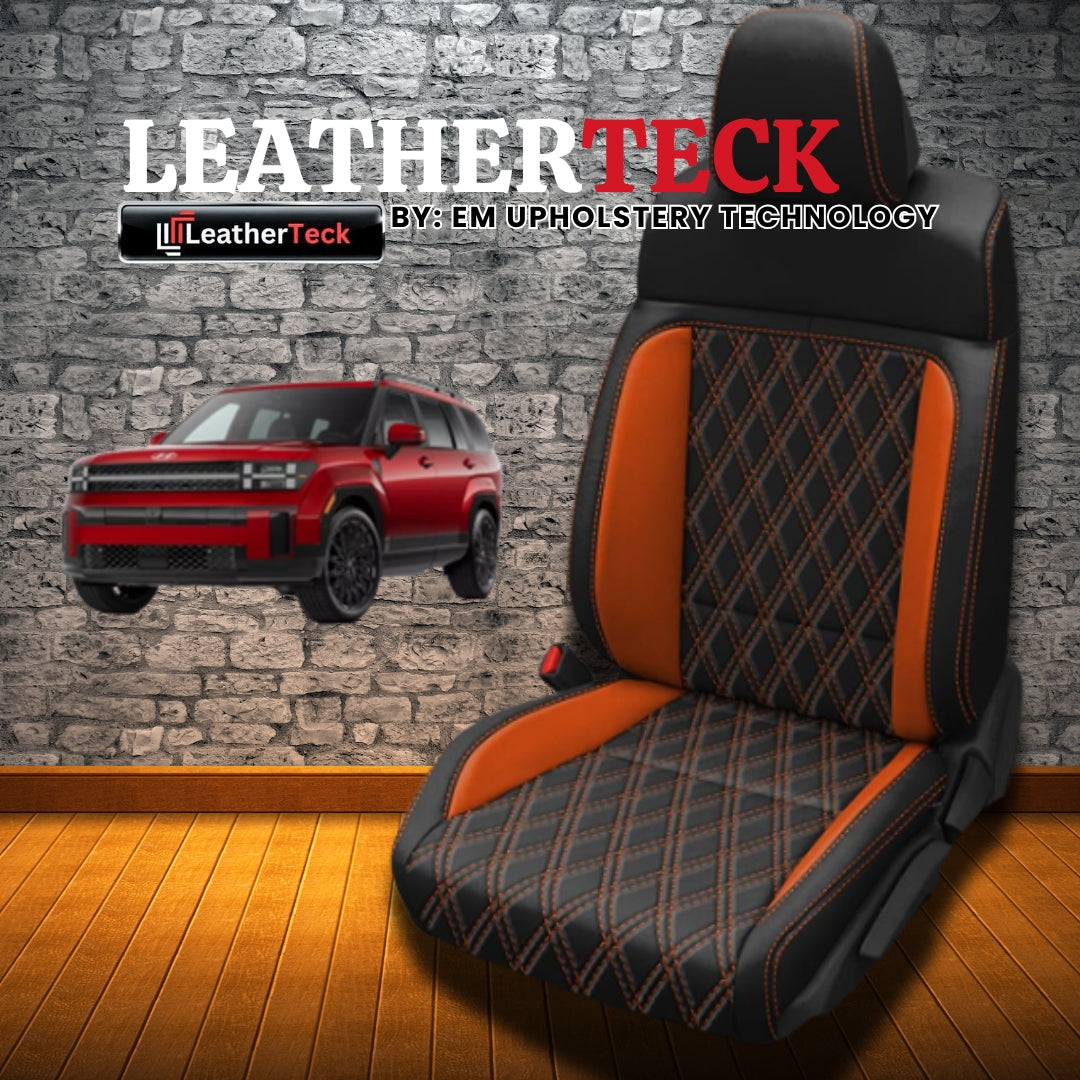Katzkin Leather Seat Covers for 2024 - 2025 Hyundai Santa Fe K3410-100