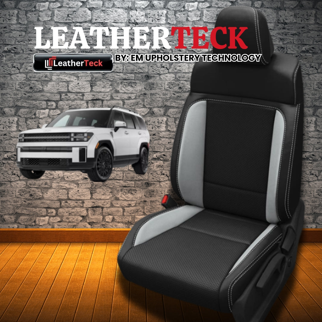 Katzkin Leather Seat Covers for 2024 - 2025 Hyundai Santa Fe K3994-100