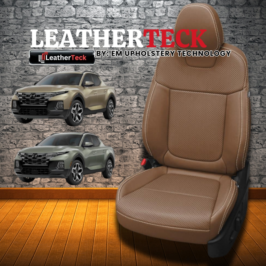 Katzkin Leather Seat Covers for 2022 - 2025 Hyundai Santa Cruz K2940-276