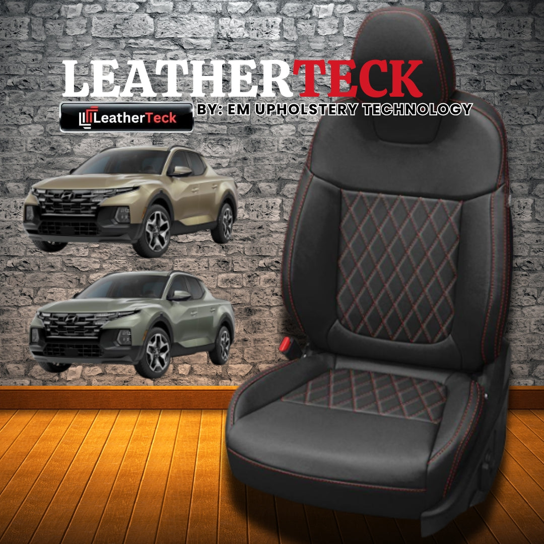 Katzkin Leather Seat Covers for 2022 - 2025 Hyundai Santa Cruz K2944-100