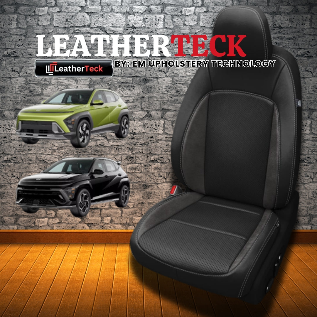 Katzkin Leather Seat Covers for 2024 - 2025 Hyundai Kona K3972-100
