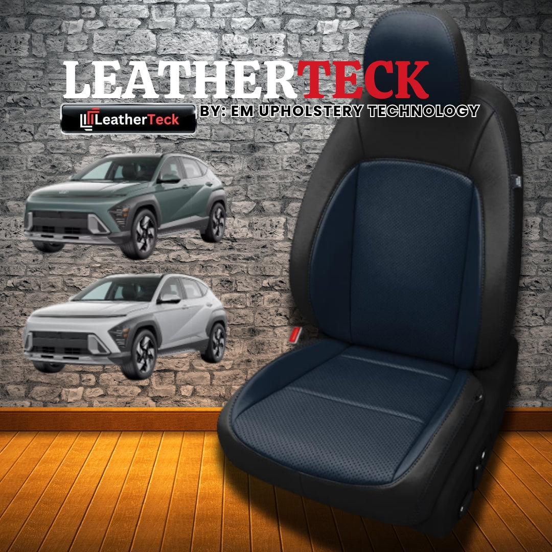 Katzkin Leather Seat Covers for 2024 - 2025 Hyundai Kona K3976-100