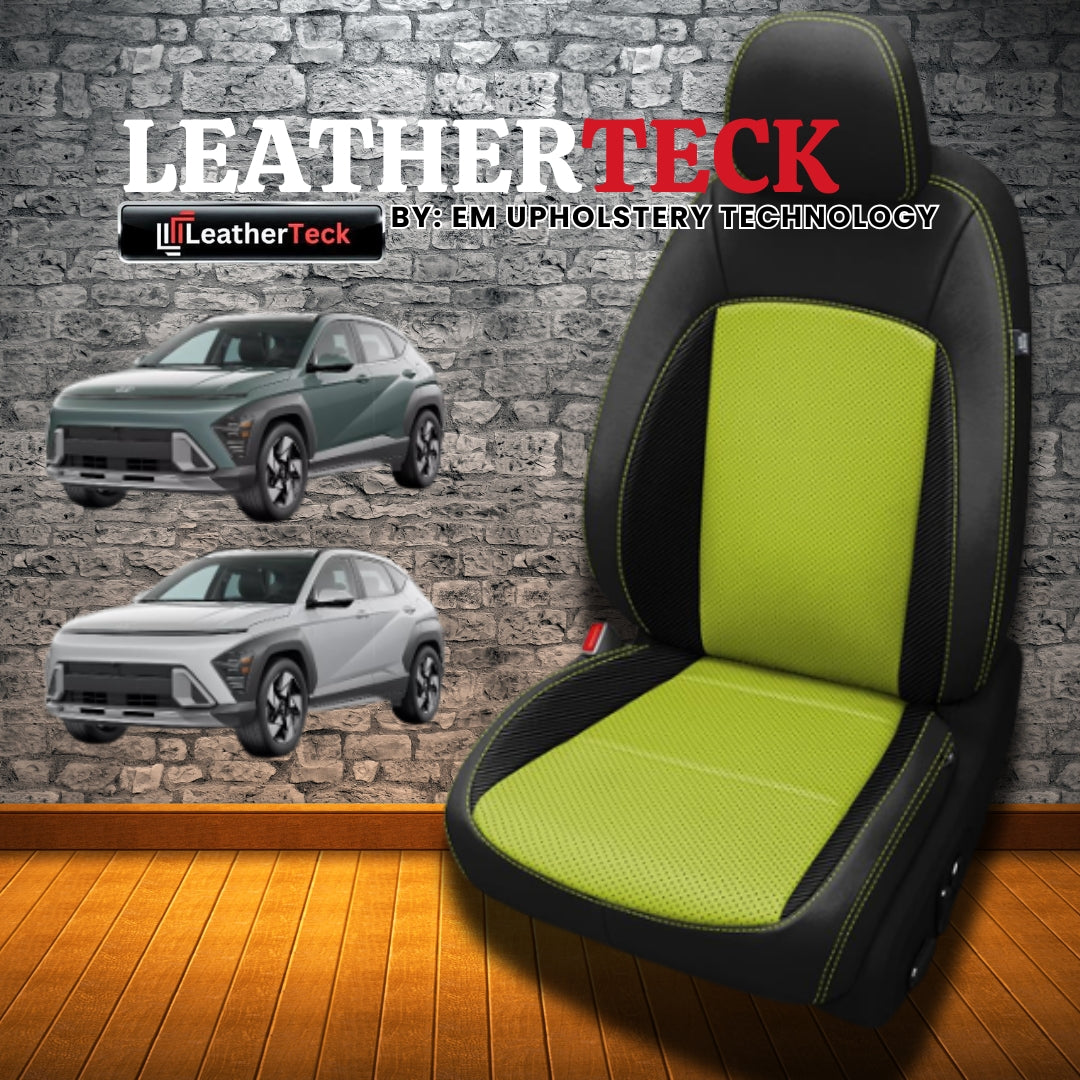 Katzkin Leather Seat Covers for 2024 - 2025 Hyundai Kona K3978-100