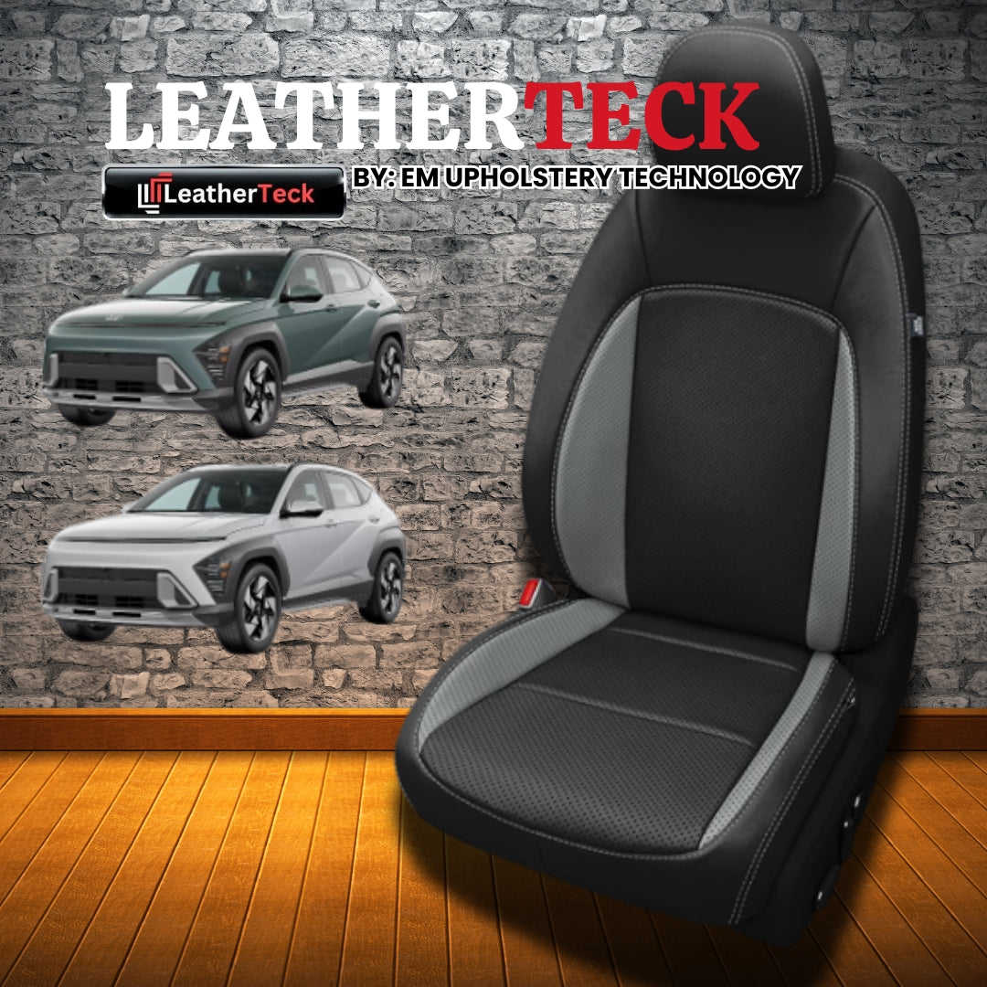 Katzkin Leather Seat Covers for 2024 - 2025 Hyundai Kona K3979-100