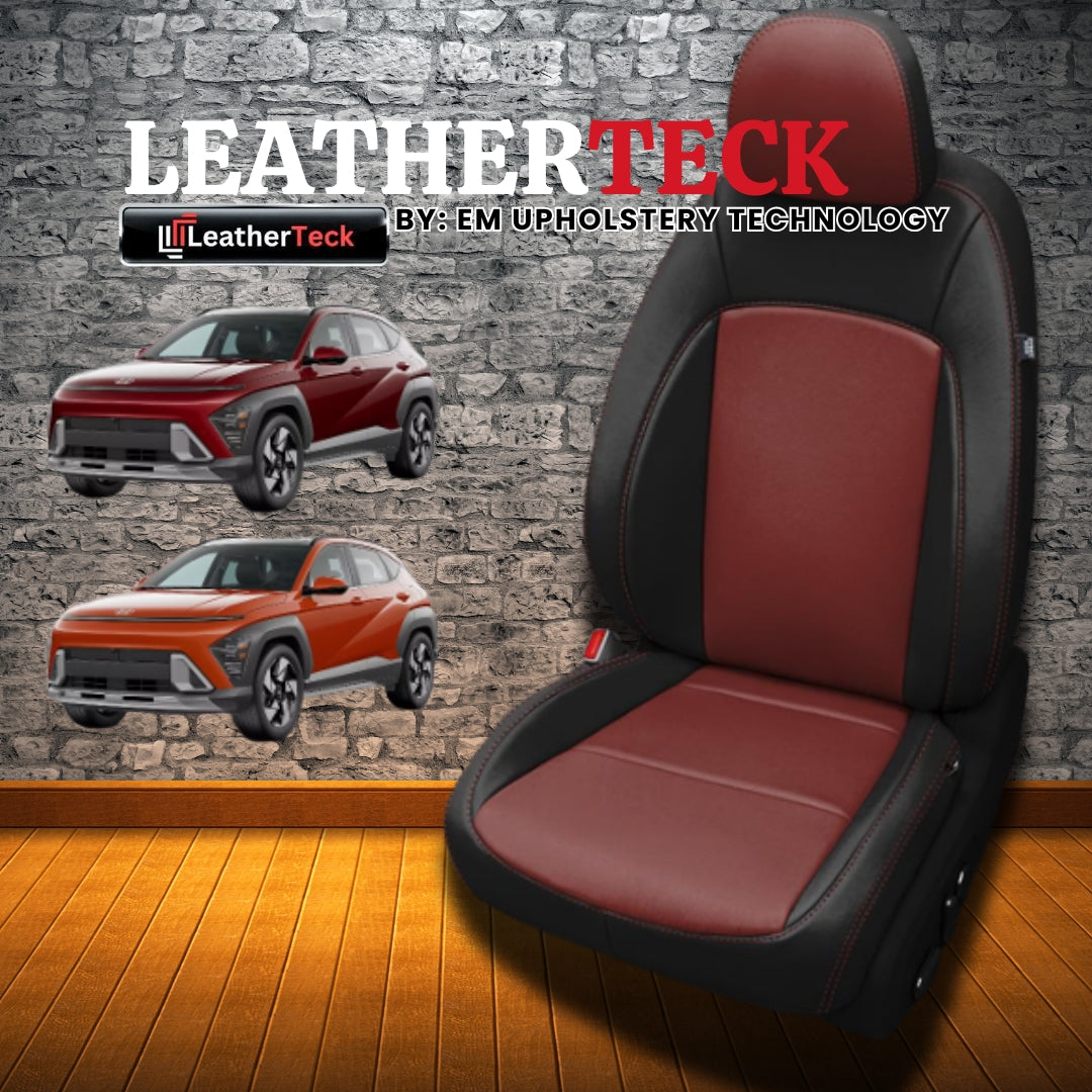 Katzkin Leather Seat Covers for 2024 - 2025 Hyundai Kona K3974-100