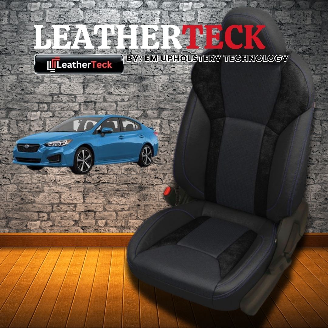 Katzkin Leather Seat Covers for 2017 Subaru Impreza K931-100