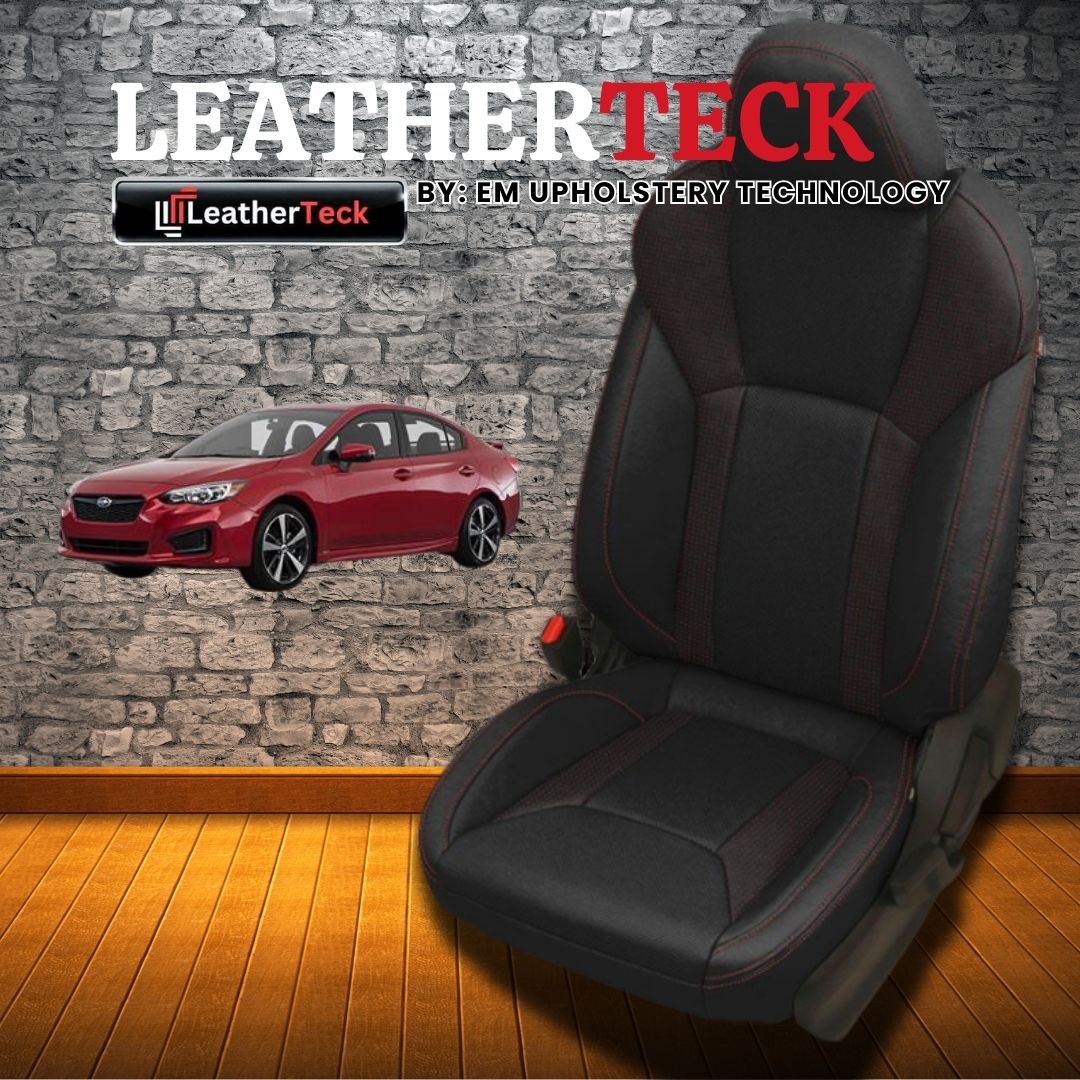 Katzkin Leather Seat Covers for 2017 Subaru Impreza K927-100
