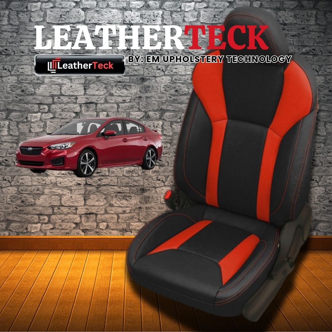 Katzkin Leather Seat Covers for 2017 Subaru Impreza K929-100