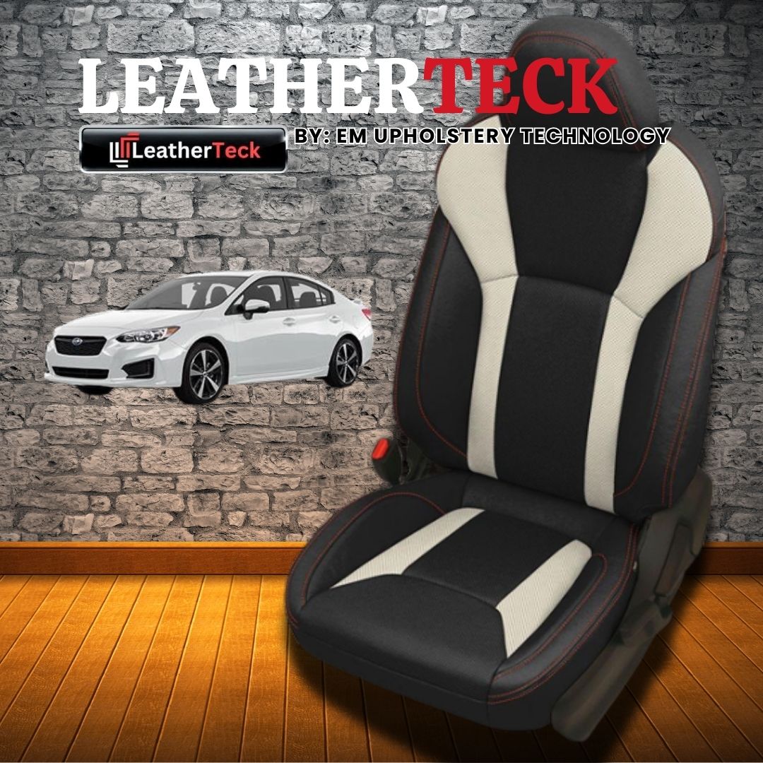 Katzkin Leather Seat Covers for 2017 Subaru Impreza K934-100
