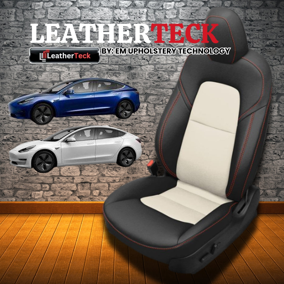 Katzkin Leather Seat Covers for 2018 - 2023 Tesla Model K1608-100