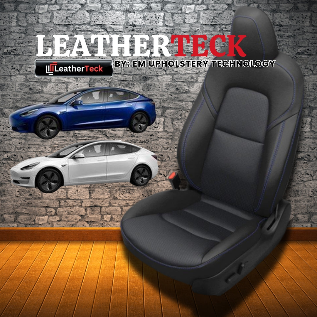 Katzkin Leather Seat Covers for 2018 - 2023 Tesla Model K1612-100