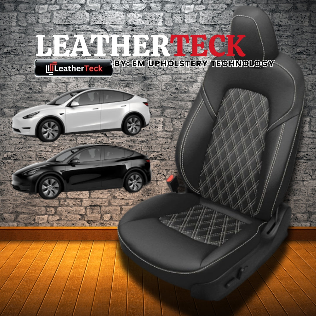 Katzkin Leather Seat Covers for 2020 - 2025 Tesla Model K1-1421