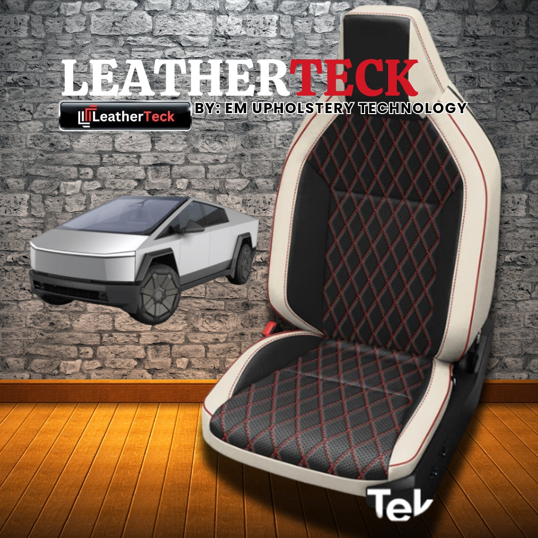 Katzkin Leather Seat Covers for 2024 Tesla Cybertruck K3653-120