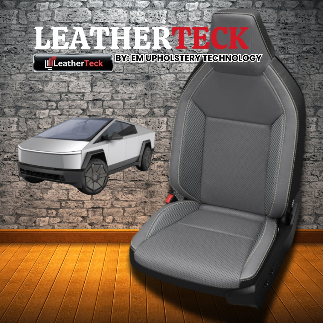 Katzkin Leather Seat Covers for 2024 Tesla Cybertruck K3788-100