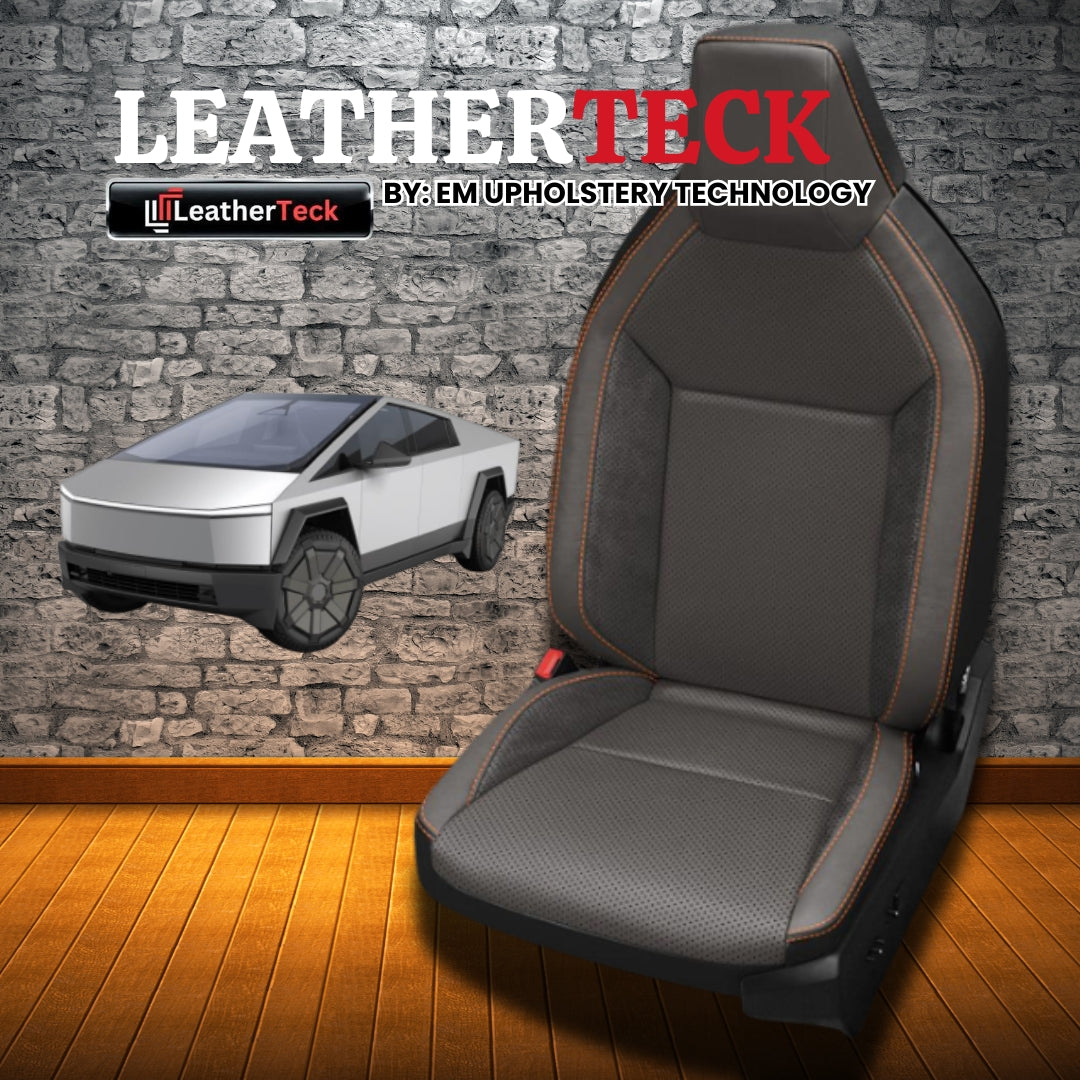 Katzkin Leather Seat Covers for 2024 Tesla Cybertruck K3789-100