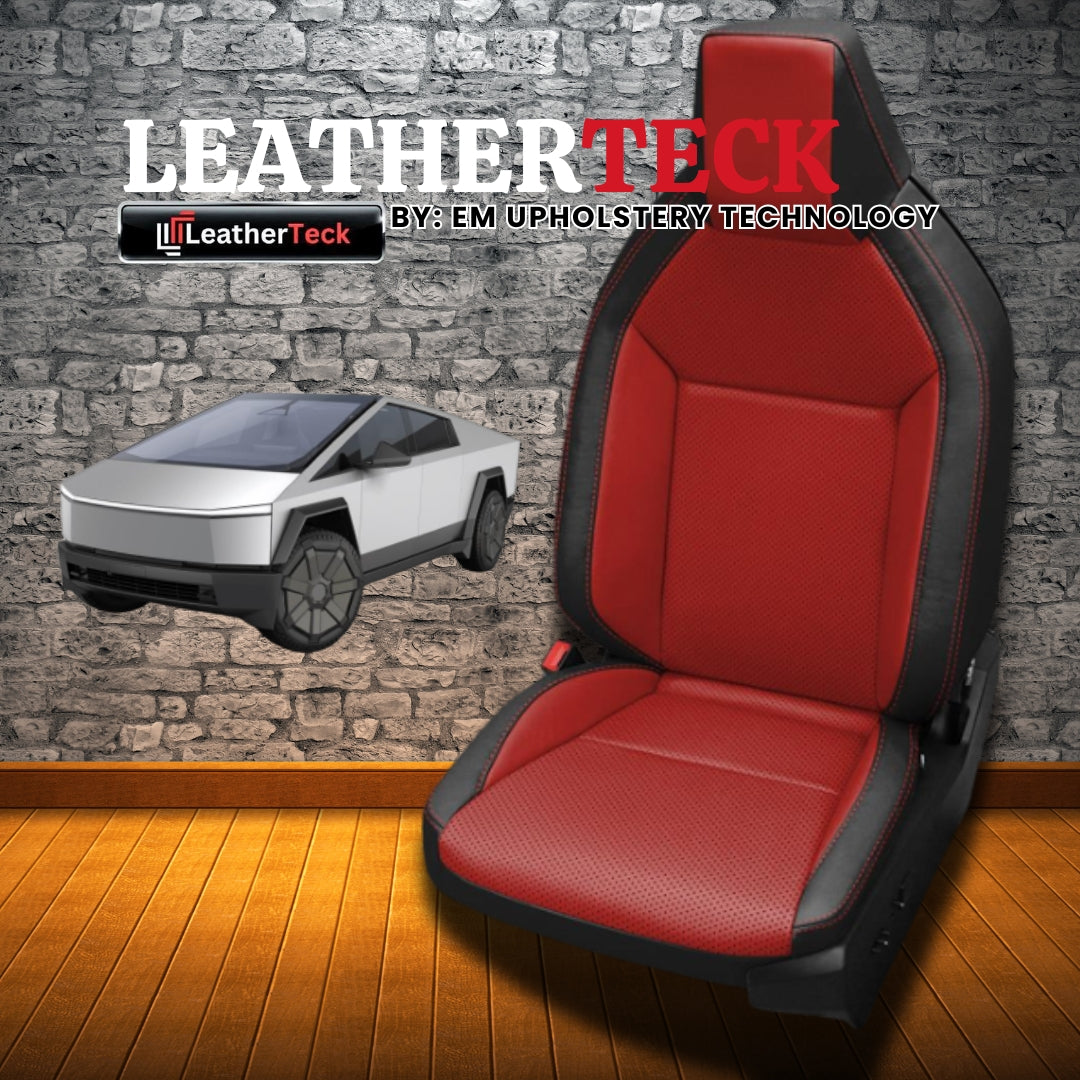 Katzkin Leather Seat Covers for 2024 Tesla Cybertruck K3790-100
