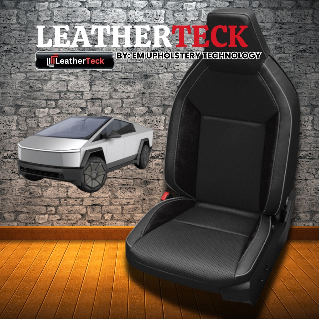 Katzkin Leather Seat Covers for 2024 Tesla Cybertruck K3787-100