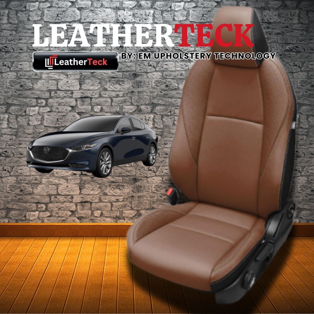 Katzkin Leather Seat Covers for 2019 - 2025 Mazda 3 K2248-100