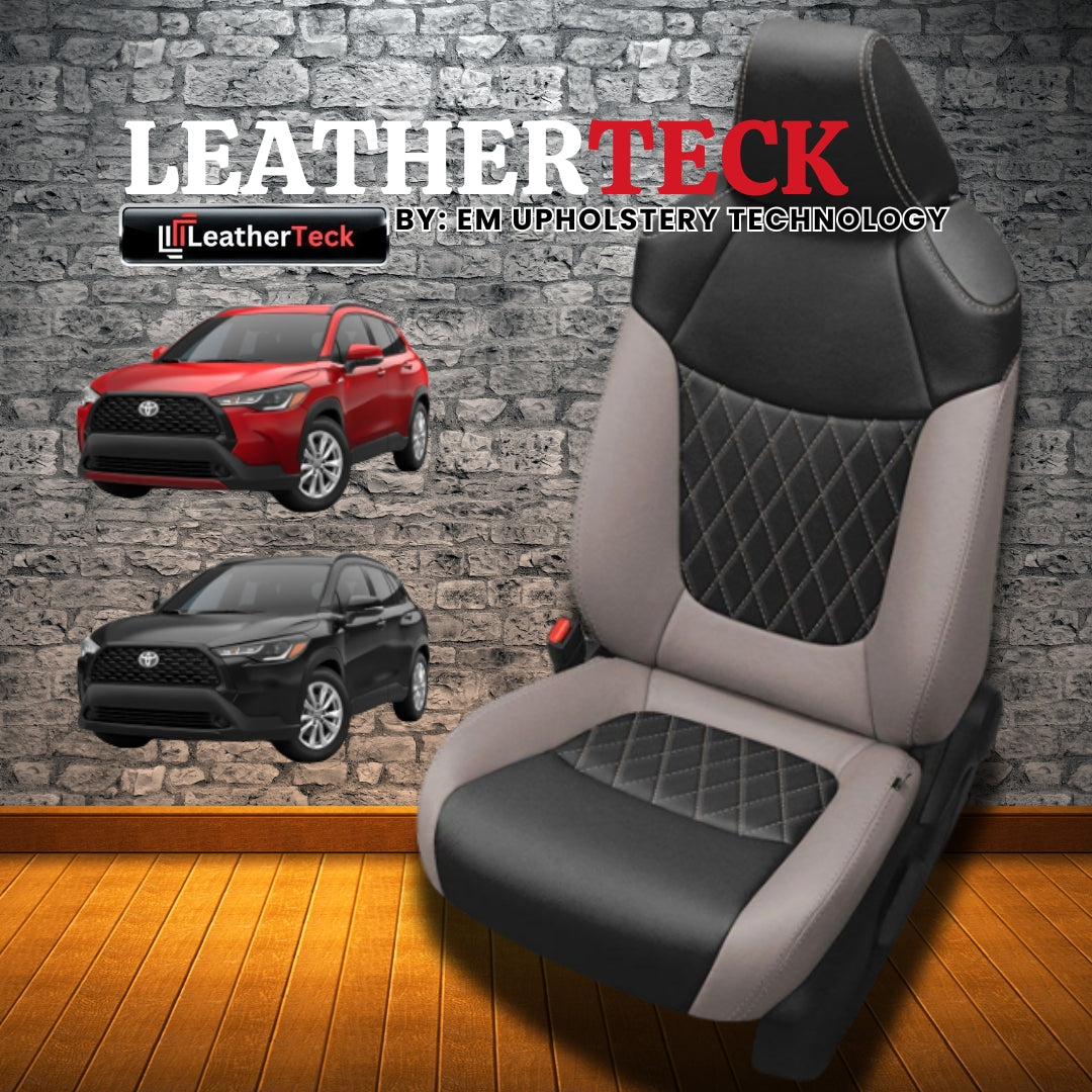 Katzkin Leather Seat Covers for 2022 - 2025 Toyota Corolla Cross K3118-106