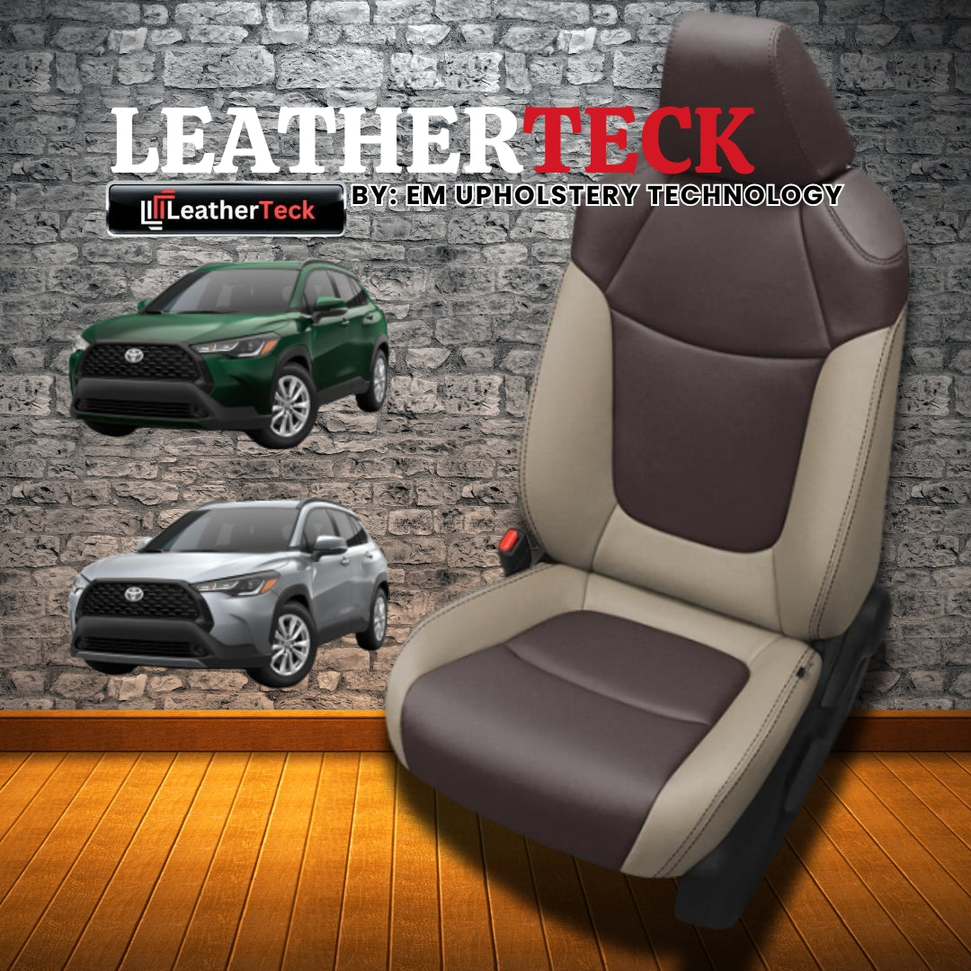 Katzkin Leather Seat Covers for 2022 - 2025 Toyota Corolla Cross K3015-129