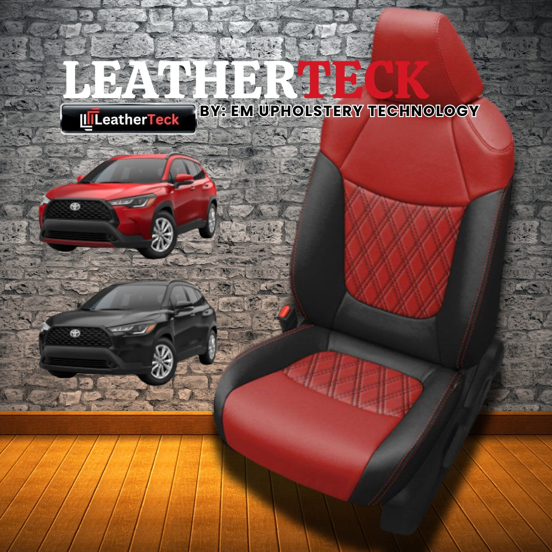 Katzkin Leather Seat Covers for 2022 - 2025 Toyota Corolla Cross K3118-100