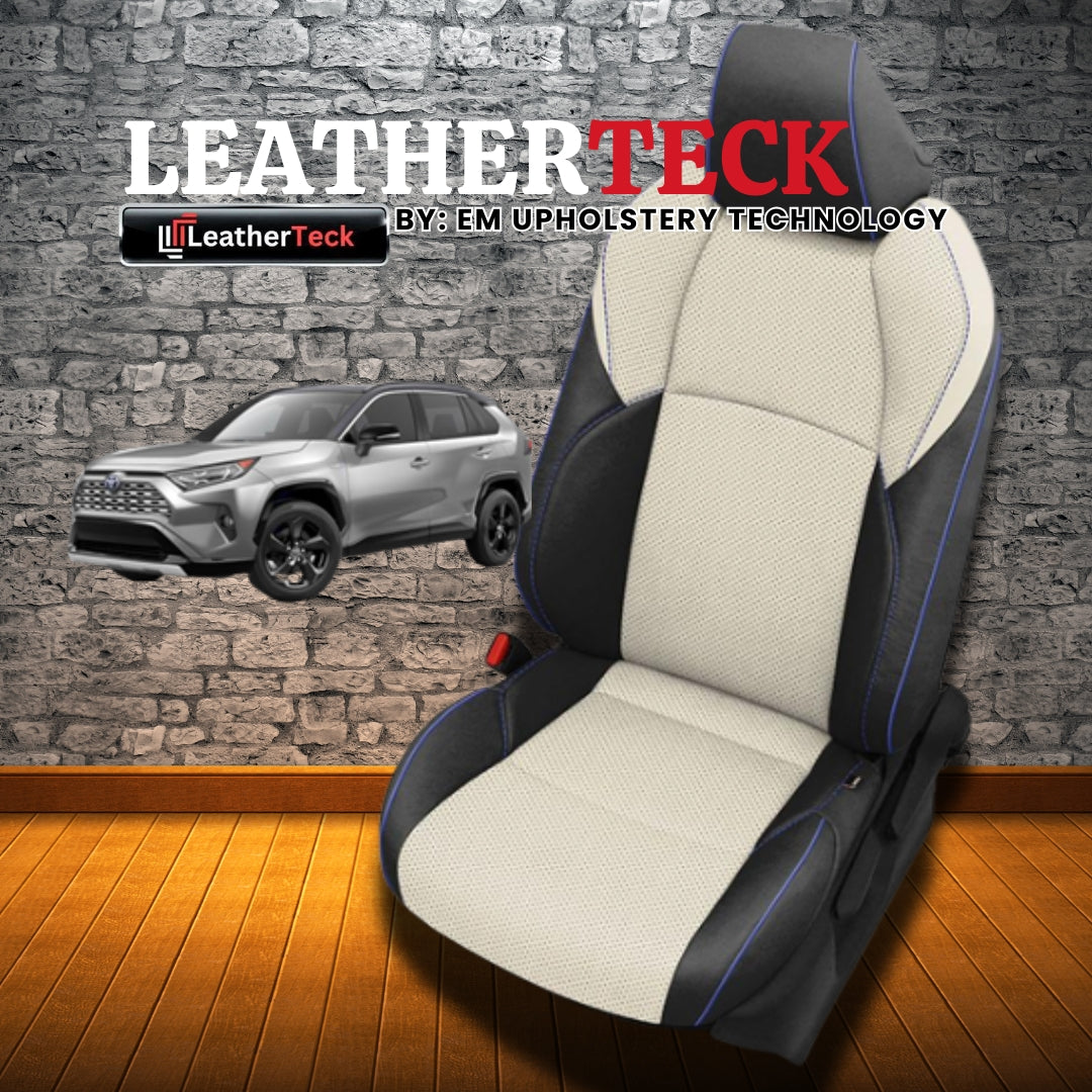 Katzkin Leather Seat Covers for 2019 - 2025 Toyota RAV4 K2589-100