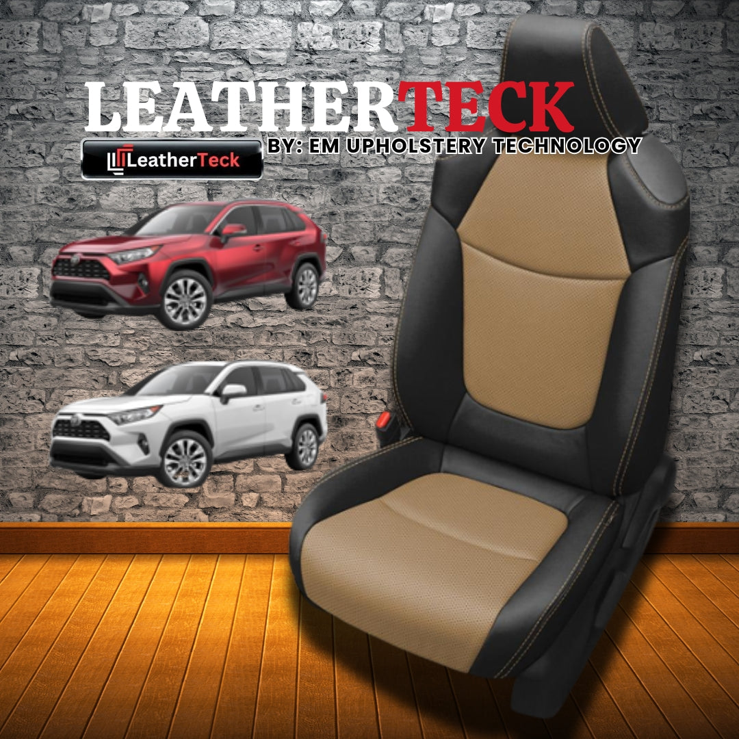 Katzkin Leather Seat Covers for 2019 - 2025 Toyota RAV4 K1984-100
