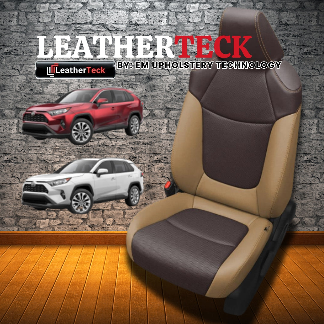 Katzkin Leather Seat Covers for 2019 - 2025 Toyota RAV4 K1984-134