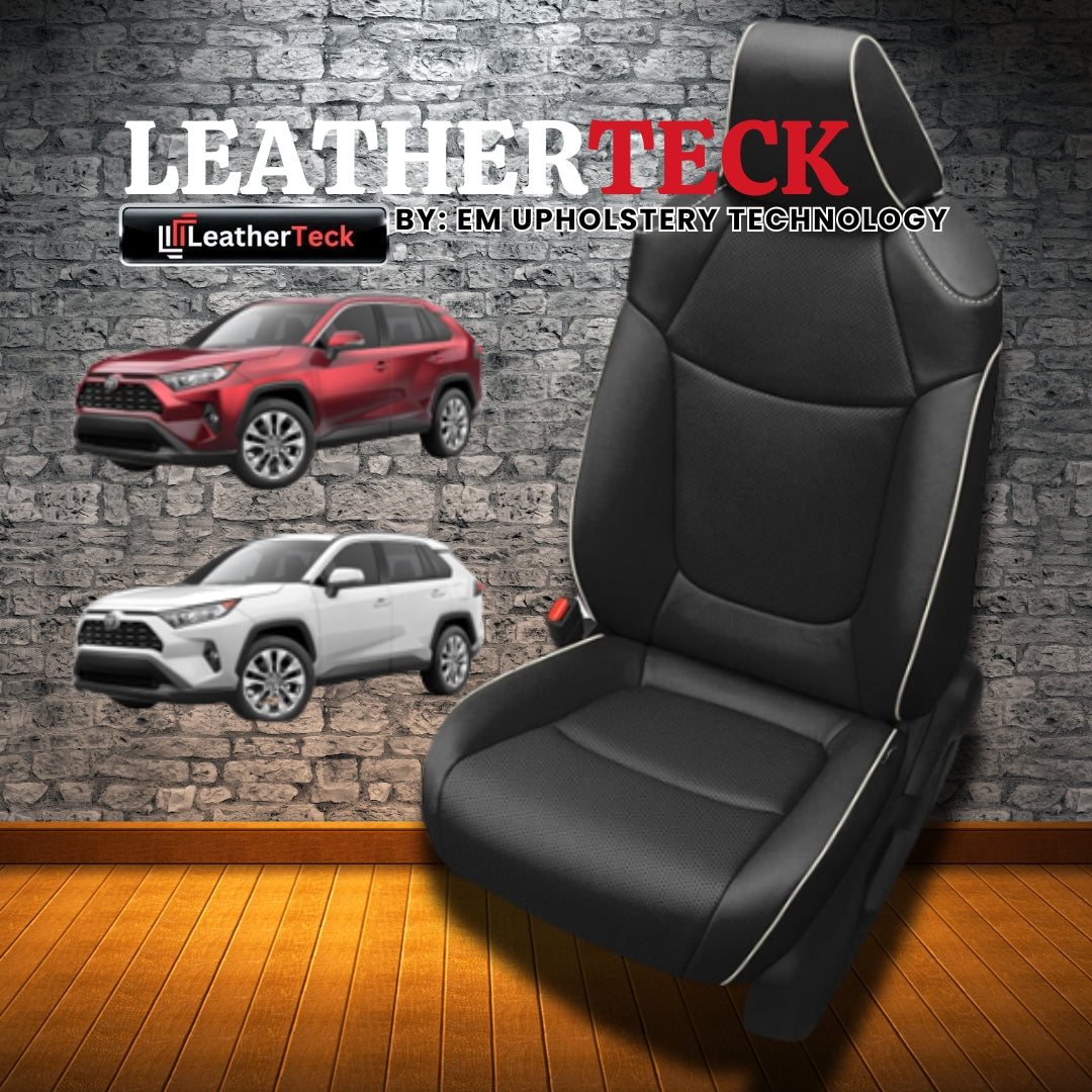 Katzkin Leather Seat Covers for 2019 - 2025 Toyota RAV4 K1988-100