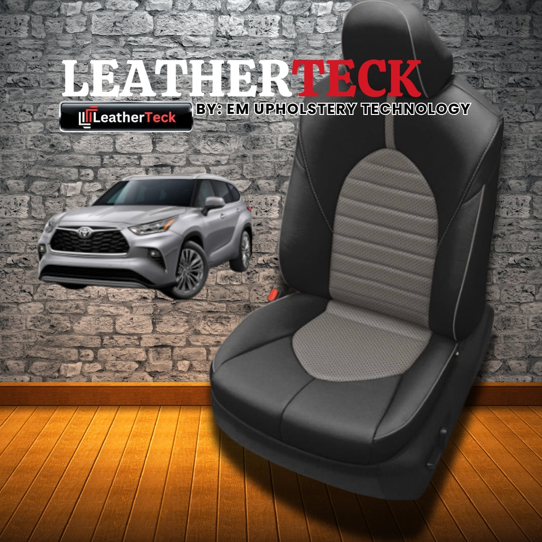 Katzkin Leather Seat Covers for 2020 - 2025 Toyota Highlander K2418-100