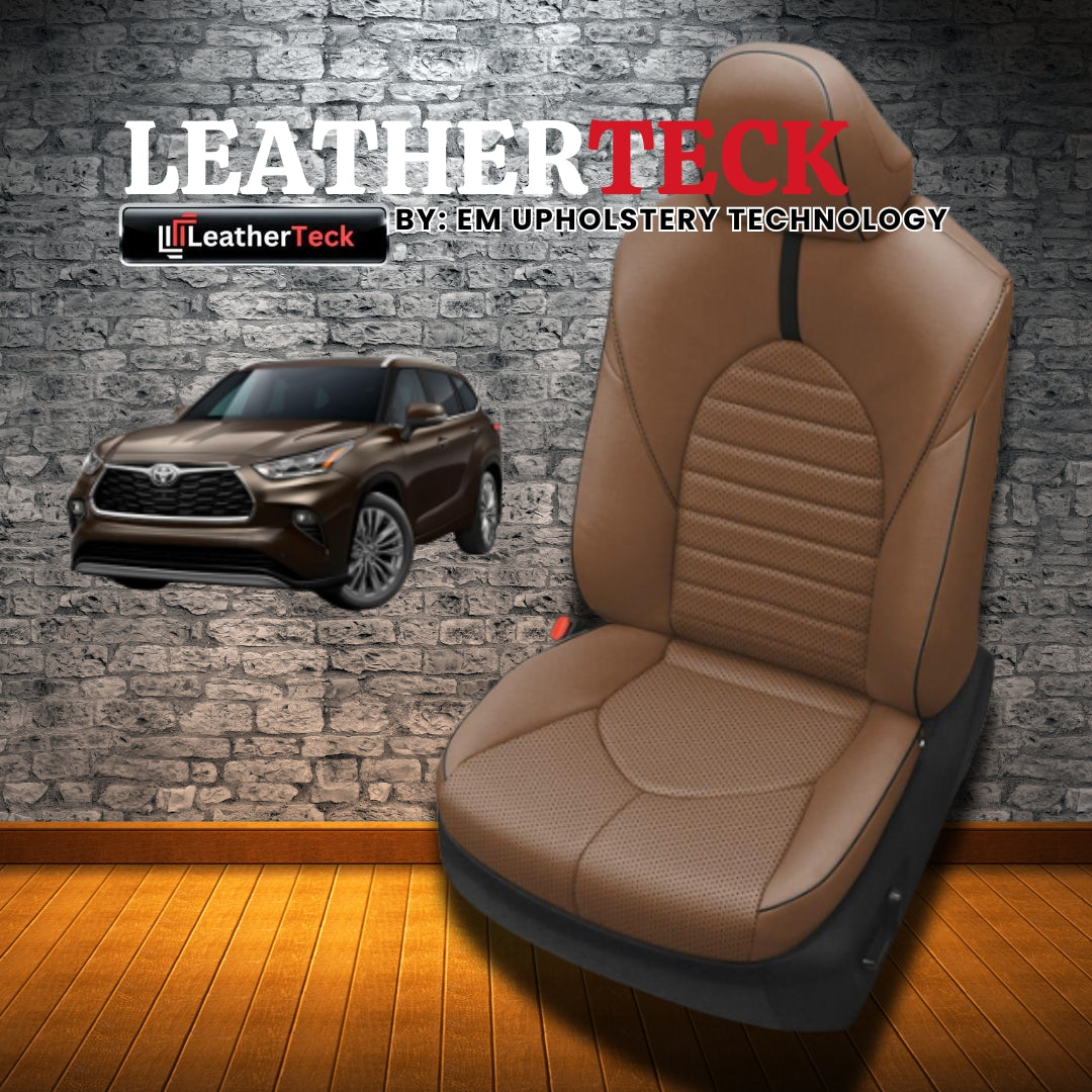 Katzkin Leather Seat Covers for 2020 - 2025 Toyota Highlander K2414-276